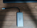 爱国者（aigo）Type-C扩展坞USB3.0分线器千兆网口HDMI转接器SD/TF读卡器转接头USB拓展坞PD100W快充K08(金属) 实拍图