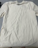 杰克·琼斯（JACK&JONES）25年男装T恤男夏季T恤舒适男士短袖凉感多色上衣纯色水洗不易走形 A05米白色 S 实拍图