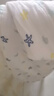洁丽雅（Grace）A类纯棉婴儿纱布浴巾男女宝宝洗澡巾新生儿用品大毛巾被110*110cm 实拍图