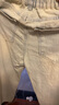 顶峰保罗（Dingfengbaoluo）美式牛仔裤男春夏高街直筒宽松潮牌男生阔腿长裤DFS05黄泥色L 实拍图