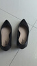 强人高跟鞋5.5CM气质通勤女鞋3515空姐鞋尖头皮鞋 JDA170016 黑色 37 实拍图