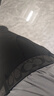 罗蒙（ROMON）夏季休闲裤男新款阔腿直筒宽松休闲轻奢垂坠感西装裤百搭长裤子男 黑色 2XL 185(身高180\体重160-180) 实拍图