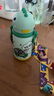 babycare儿童保温杯婴儿宝宝学饮杯吸管水杯水壶霸王龙不锈钢上学450ml 实拍图