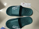 洁丽雅特大码男士外穿拖鞋夏季户外运动时尚防滑耐磨踩屎感凉拖鞋男款 绿色 42-43 (标准码) 实拍图
