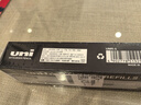 uni三菱 uni-ball UMR-5笔芯0.5mm中性笔黑色替芯 适用签字笔UM-100系列 12支 实拍图