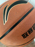 李宁（LI-NING）篮球5号CBA联赛篮球室内外通用青少年儿童五号PU LBQK445-1 实拍图