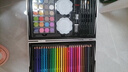 尔苗画画套装儿童玩具女孩绘画工具24色水彩笔画笔画板6-10岁生日礼物 双层铝盒套装145件套单车女孩 实拍图