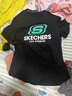 斯凯奇（Skechers）夏季情侣款T恤女男百搭上衣撞色宽松运动短袖 实拍图