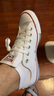 匡威（Converse）【滔搏运动】匡威男鞋女鞋低帮帆布鞋硫化鞋情侣常青经典款白色 101000 41 实拍图