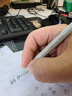 斑马牌（ZEBRA）中性笔 0.5mm 会议签字笔 学生标记笔水性笔 BE-100 经典黑色 10支装 实拍图