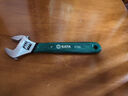 世达（SATA）工具沾塑活动扳手大开口扳子汽修机修 8