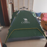 骆驼（CAMEL）户外黑胶帐篷便携式折叠全自动加厚野营双人防晒防雨 A111-3军绿 实拍图
