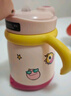 babycare儿童保温杯【咨询客服享优惠】婴儿吸管水杯婴儿保温杯水壶霸王龙 恐龙把手款 300ml -引力洋红 实拍图