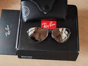 雷朋（RayBan）太阳镜反光开车驾驶偏光钓鱼墨镜男女款眼镜0RB8313礼物 004/K6枪色镜框偏光银色反光镜片 尺寸61 晒单实拍图