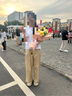 翊尚美宽松阔腿裤子女夏季2025新款冰丝山本裤女高级感小个子薄款休闲裤 实拍图