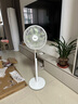 美的（Midea）【幸运草安睡1S】一级能效直流变频声控电风扇家用遥控卧室静音落地扇台式桌面抗菌大风力转页扇 实拍图