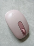 罗技（Logitech）M196 无线蓝牙鼠标 办公鼠标 笔记本商务办公家用 小巧便携 对称手型 玫瑰粉 实拍图