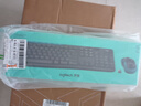 罗技（Logitech）MK275 键鼠套装 无线键鼠套装 办公键鼠套装 全尺寸 商务键鼠套装 带无线2.4G接收器 黑蓝色 实拍图