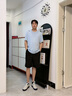 Dian.Aibu轻奢男鞋2025夏季新款头层牛皮休闲男鞋防臭板鞋防滑时尚运动鞋男 白蓝色【品牌男鞋】限量款 41 （皮鞋码）现货 实拍图