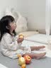 淘尼屋婴儿XPE折叠爬行垫 加厚4CM宝宝室内 儿童PU可折叠地垫幼儿园 经典灰白4折xpe材质 180*200 环保材质 3C认证 实拍图