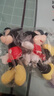 迪士尼（Disney）毛绒玩具女孩米奇米妮压床娃娃一对结婚玩偶公仔情人节生日礼物 情侣套装米奇+米妮1对 【45cm】 正版米老鼠压床娃娃结婚礼物七夕情人节新年礼物 实拍图