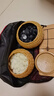 赢八围棋套装五子棋361仿玉棋子学生成人入门仿竹纹棋罐加厚皮革棋盘 实拍图