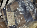 无印良品（MUJI）女式 马德拉斯格纹 无袖连衣裙 女装裙子连身裙25年夏季格子裙 米色格纹 S (155/80A) 实拍图