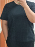 京东京造短袖T恤女10A抗菌夏季新款修身显瘦女装抑菌防汗 白色圆领 2XL 实拍图