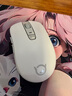 联想（Lenovo）小新蓝牙鼠标M1 商务办公 轻音无线鼠标 适用小新拯救者 笔记本平板通用 雾白（仅蓝牙连接） 实拍图