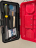 【万人同抢】家用多功能五金收纳箱手提电工工具箱车载维修配件箱 【卡扣不锈钢.红龙】14寸加厚 复工爆品 实拍图