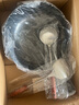 锅煲宝（BabyPot）正宗章丘无涂层铁锅已开锅炒锅燃气灶专用物理不粘锻打圆底炒菜锅 锤纹黑锅（无盖+钢铲+汤勺） 32cm 实拍图