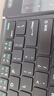 HUKE 折叠键盘带数字键触控板 无线三蓝牙多设备超薄便携手机笔记本平板电脑通用 触控板+数字键三蓝牙折叠键盘 黑色. 实拍图