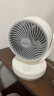 艾美特（AIRMATE）空气循环扇家用节能小型落地电风扇四季循环对流换气桌面小风扇大风量宿舍台式摇头轻音电扇 X28 实拍图