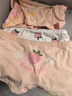 北极绒4条装儿童内裤女童发育期纯棉女孩学生夏季薄平角短裤宝宝中大童 实拍图