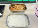 小熊（Bear）电热饭盒 加热饭盒 保温饭盒可加热 双层四胆办公室蒸煮热饭神器可预约上班族加热便当盒DFH-G16W7 实拍图