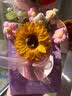 Roselita向日葵香皂花针织花盒教师节礼物送女老师实用有纪念意义高档精致 实拍图