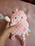 澳贝（auby）婴幼儿玩具豆豆绒小兔子毛绒安抚玩偶可入口水巾哄睡+牙胶啃咬 实拍图
