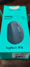 罗技（Logitech）M196 无线蓝牙鼠标 办公鼠标 笔记本商务办公家用 小巧便携 对称手型 石墨灰 实拍图