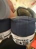 匡威（Converse）官方 All Star男女帆布低帮休闲运动鞋海军蓝102329 102329/海军蓝 41 实拍图