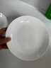 洁雅杰陶瓷盘家用白瓷盘子8英寸中式釉下彩餐盘菜盘汤盘微波炉可用6只装 实拍图
