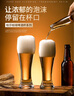 帕莎帕琦啤酒杯进口吹制超大容量无铅玻璃扎啤果汁饮料水杯665ML2只42756 实拍图