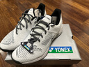 YONEX尤尼克斯网球鞋男女网羽运动鞋耐磨减震羽毛球鞋SHTS2WEX白43码 实拍图