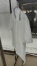 卡帝乐鳄鱼(CARTELO)衬衫男 纯色休闲短袖衬衫舒适透气白衬衣男 1F158101312D 白色-短袖 3XL 实拍图