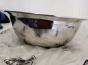 欧乐多（Olodo） 德国316不锈钢汤盆加厚饭盆大汤碗大号酸菜鱼盆面盆大碗多用盆 316抗菌圆盆 可用电磁炉 24cm 1个 实拍图