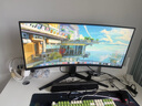 华硕VG34WQML5A战影34英寸电竞显示器2K WQHD曲面带鱼屏HVA 250Hz高刷HDR400 95%DCI-P3广色域HDMI2.1 实拍图