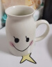 贝瑟斯早餐杯 陶瓷马克杯 笑脸牛奶杯水杯 茶杯喝水杯cup可爱超萌杯子 实拍图