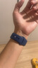 Apple/苹果 Watch Series 10 智能手表GPS款42毫米银色铝金属表壳丹宁色运动型表带S/M MX1J3CH/B 实拍图