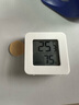 家用电子温湿度计室内干湿家用温湿度显示器迷你便携高精度壁挂式静音 白色温湿度计*1 实拍图