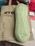 雅鹿全棉荞麦菱形枕家用护颈椎助睡眠可拆卸枕芯40*15*10cm 新柳翠意 实拍图