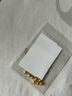 周六福彩宝碧玺黄金足金戒指生日礼物送女友J0212468 约1.75g 10号 实拍图